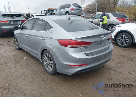 2017 Hyundai Elantra Limited from USA, damaged, VIN 5NPD84LF2HH094446